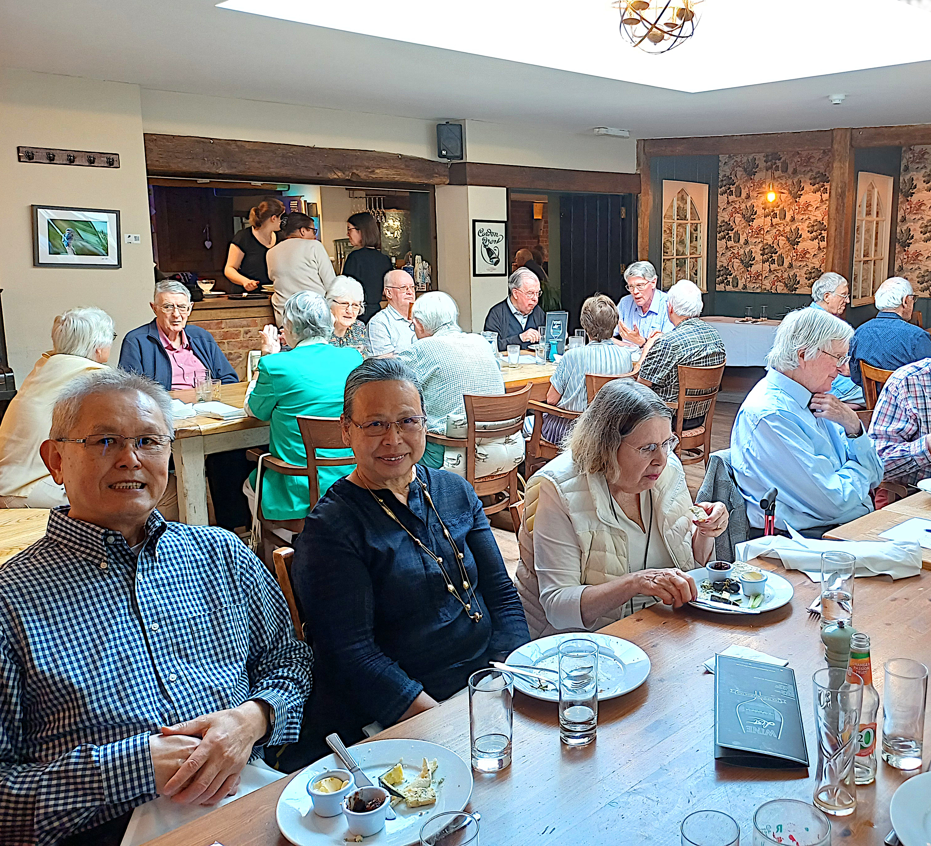 Members enjoying a coffee morning